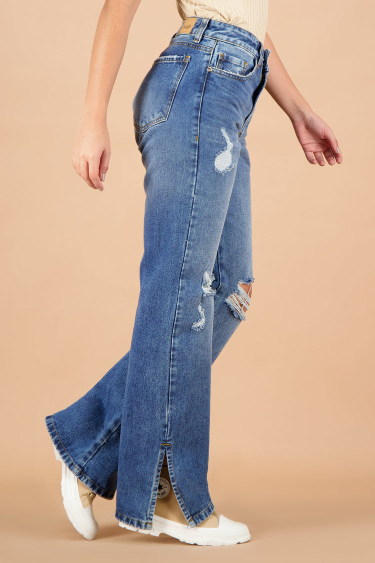 Jeans de dama modernos y cómodos ideales para cualquier ocasión.