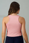 Blusa de dama básica silueta ajustada