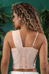 Blusa de dama formal ajustada