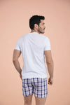 Paquete x 2 de camiseta de hombre basico manga corta