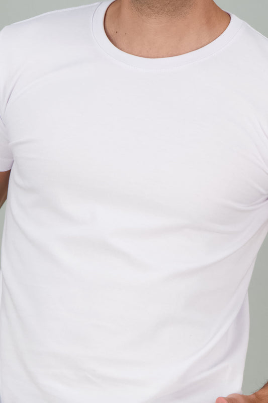 Paquete x 2 de camiseta de hombre basico manga corta