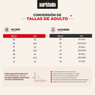 Guía de tallas