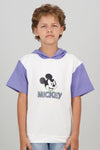 Camiseta de niño mickey manga corta